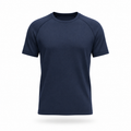 Short sleeve blue navy